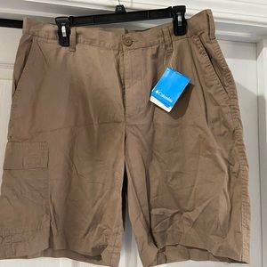 Mens Khaki Columbia Shorts